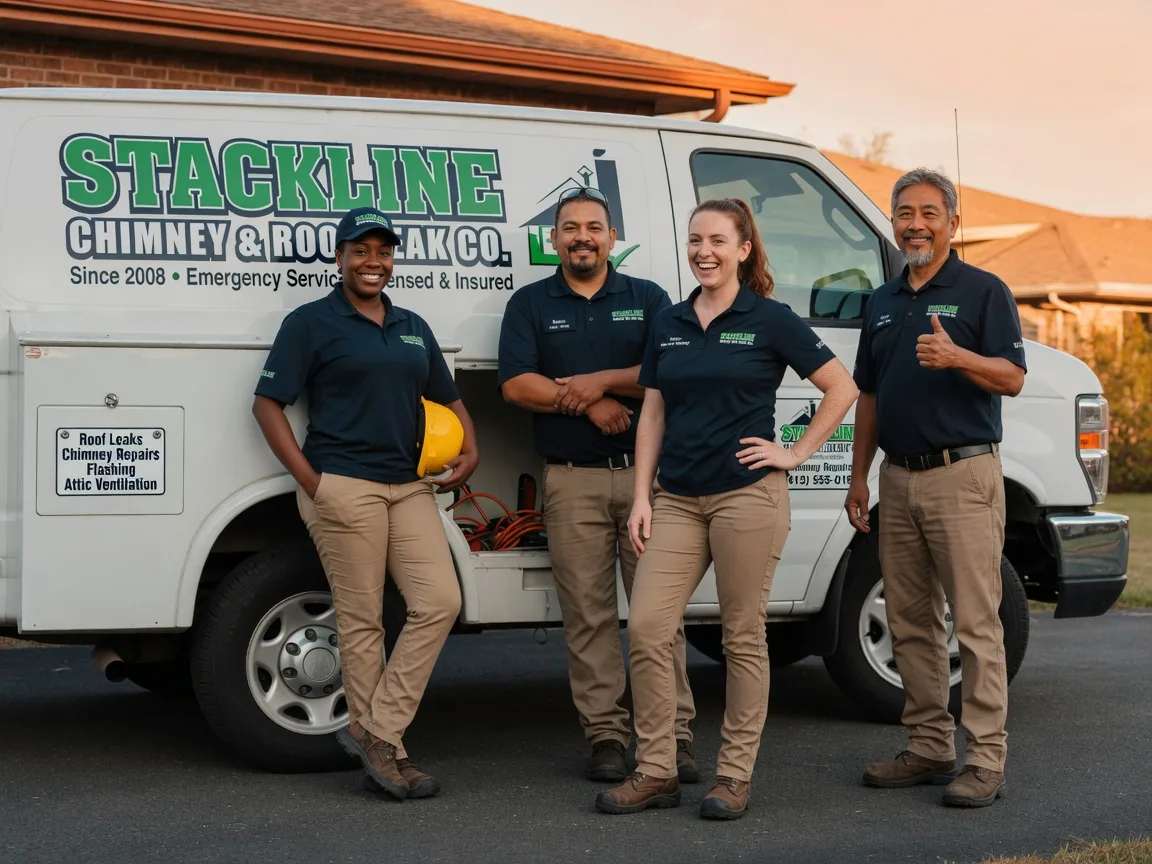 Chimney flashing repair company in Oak Grove, MO